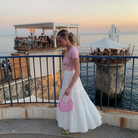 selling this cute pink bolero! (two piece) - Picture 4 of 4